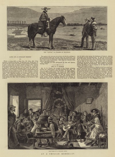 チリアンロデオでIV 作： John Charles Dollman